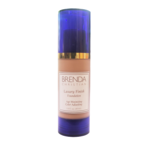 luxury finish color adjusting foundation w/2 pack silicone blenders